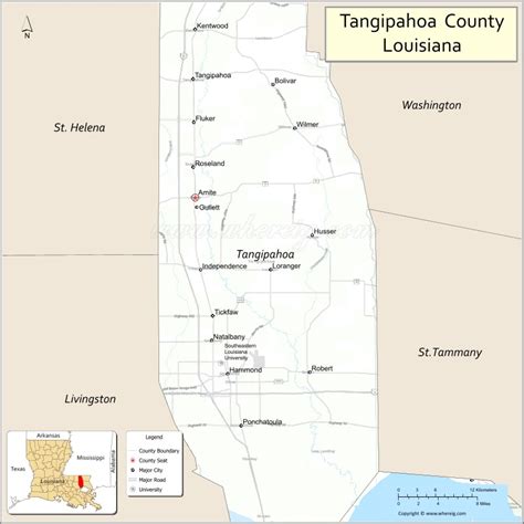 Public Meetings. . Tangipahoa parish road map